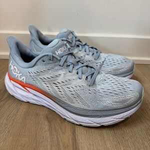 Hoka One One Clifton 8 Women's Running Shoes Sneakers Size 10.5B Regular Blue‎